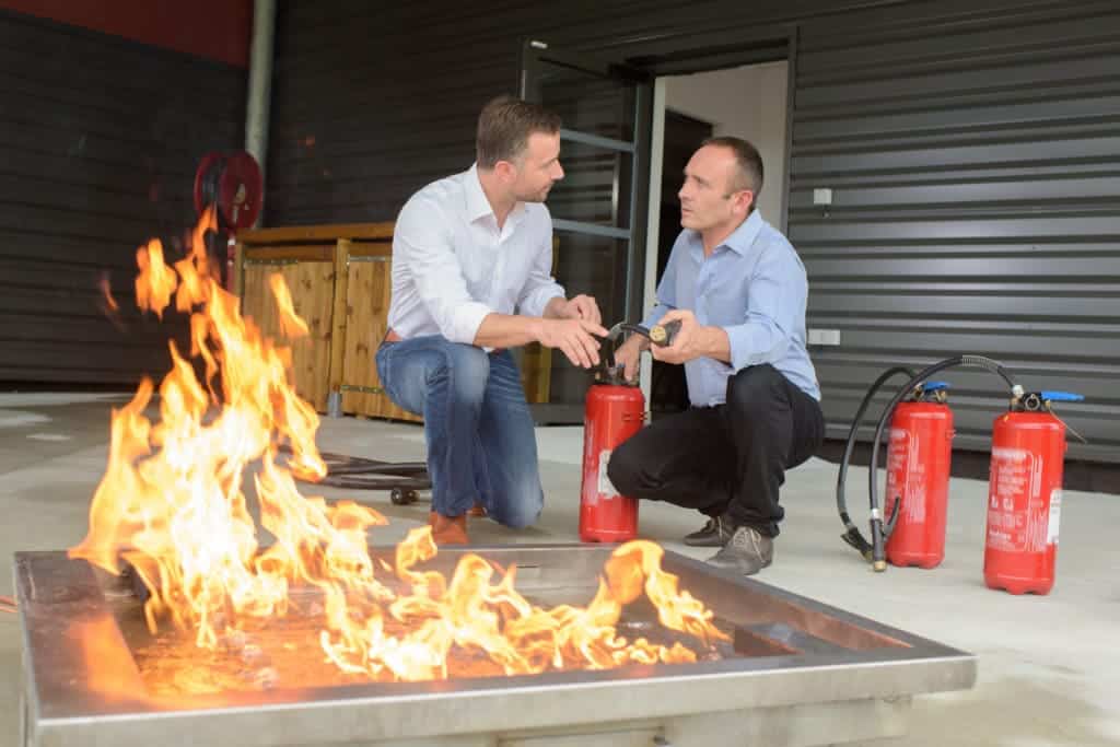 Bac à feu