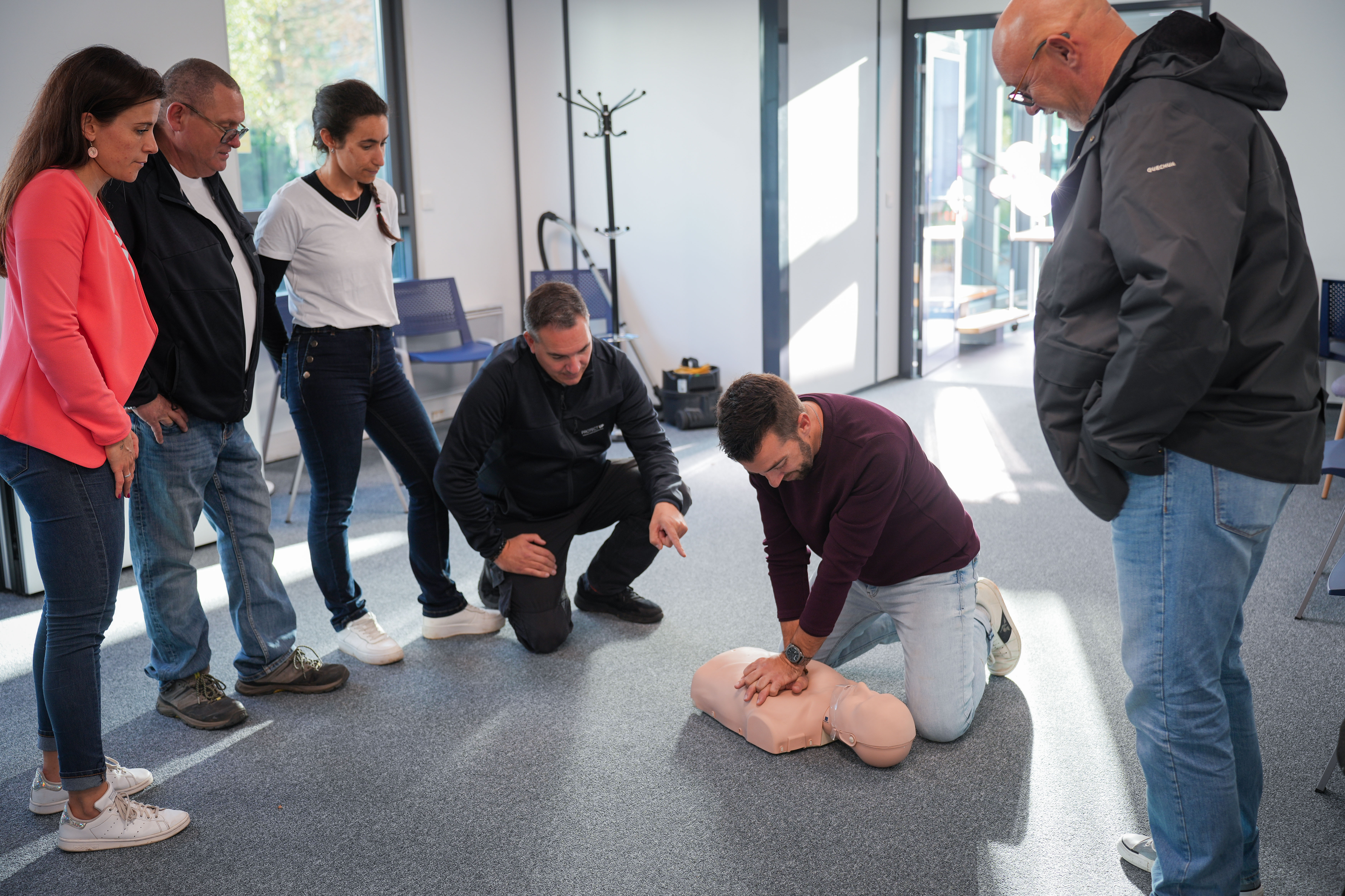 Mise en situation en formation SST